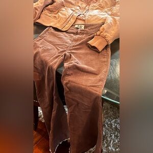 Free people vintage flare wine wash color